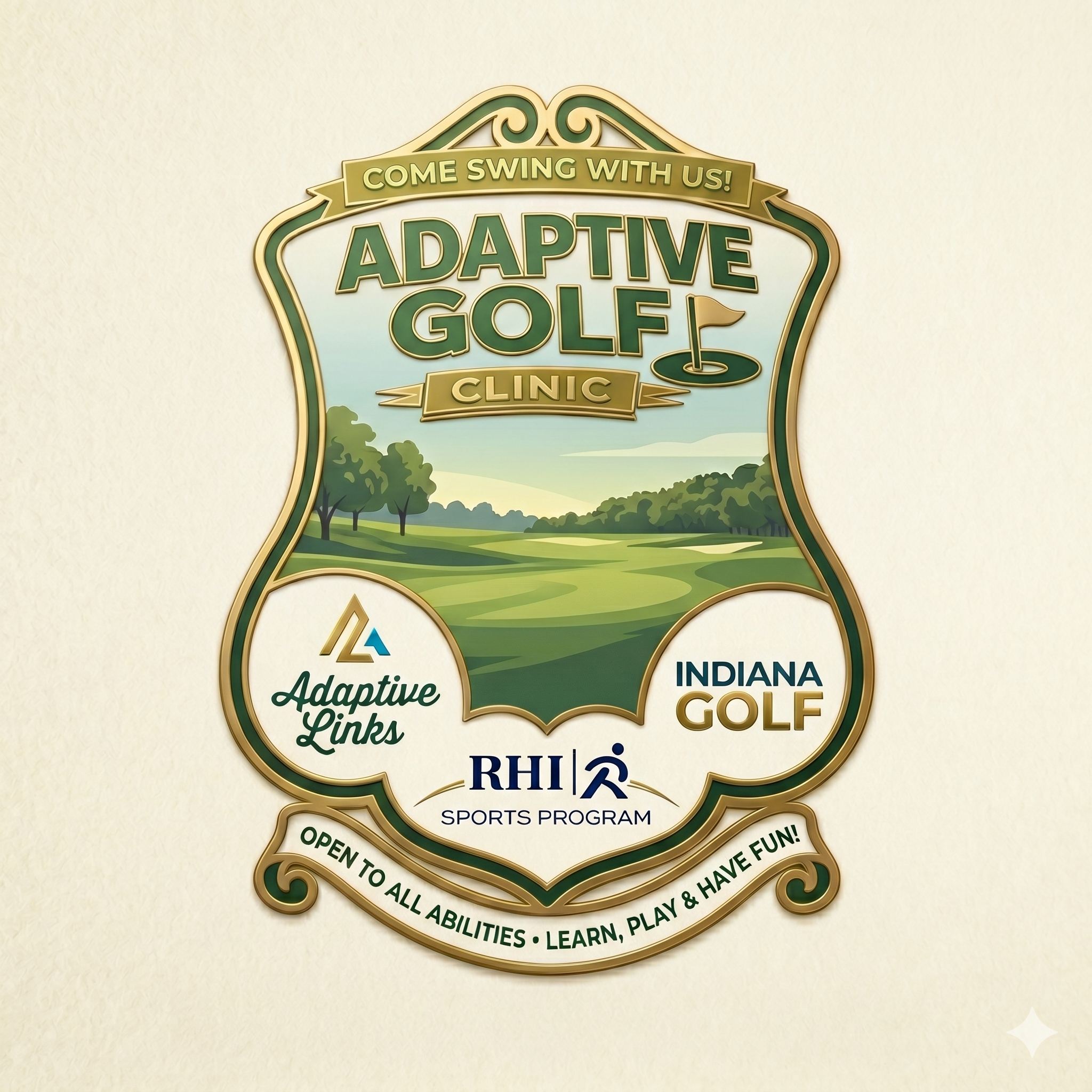 Adaptive Golf Clinic with Adaptive Links on June 11th! - logo